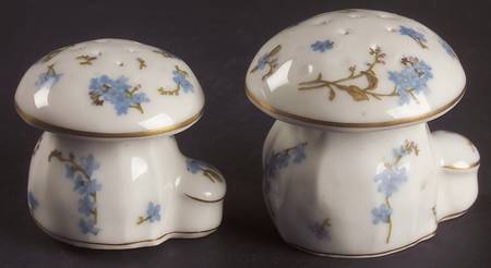 Montmery (Forget Me Nots) Figural Salt & Pepper Set