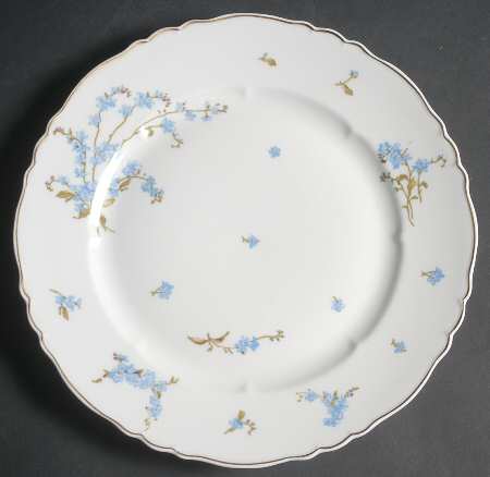 Montmery (Forget Me Nots) Dinner Plate