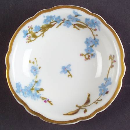 Montmery (Forget Me Nots) Butter Pat