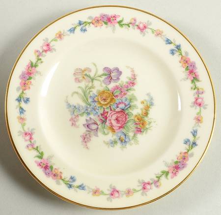 Montrose (Cream Background) Bread & Butter Plate