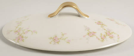 Pink Spray Lid for Oval Vegetable