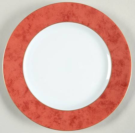 Pompei Rubis Dessert Luncheon Plate