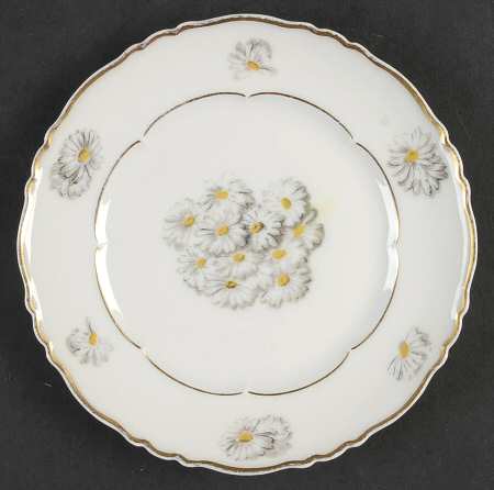 Primrose (White, Scalloped) Bread & Butter Plate by Haviland