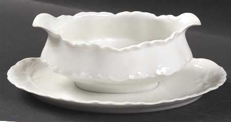 Ranson  Gravy Boat with Attached Underplate