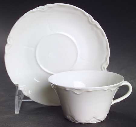 Ranson  Flat Cup & Saucer Set by Haviland