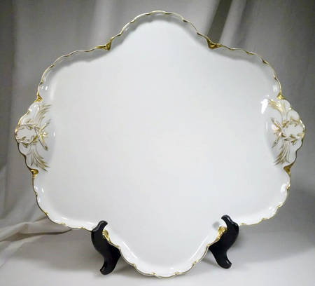 Ranson (Gold Trim) 18" Dejeuner Tray