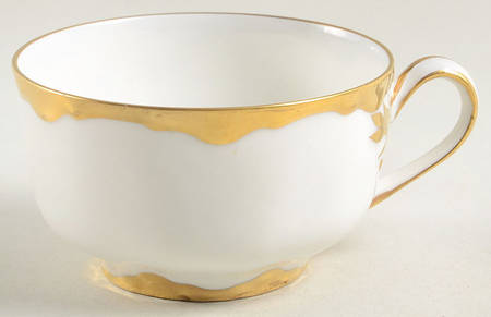 Ranson (Gold Trim) Flat Cup