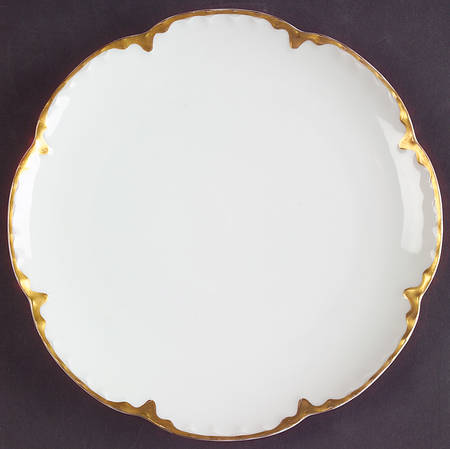 Ranson (Gold Trim) Coupe Salad Plate