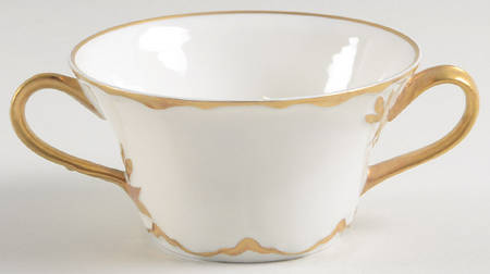 Ranson (Gold Trim) Bouillon Soup Bowl