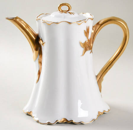 Ranson (Gold Trim) Small Teapot & Lid