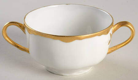 Ranson (Gold Trim) Bouillon Soup Bowl