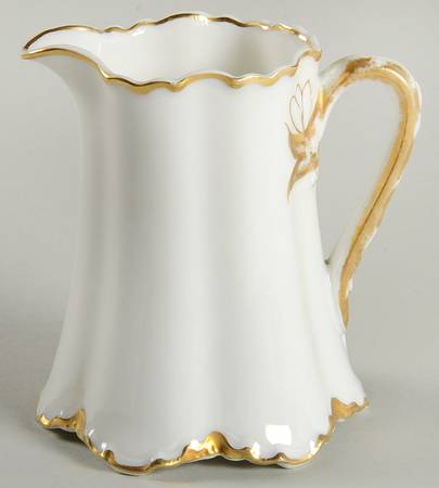 Ranson (Gold Trim) Creamer by Haviland