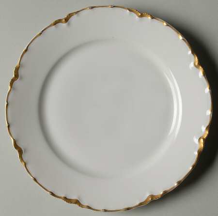 Ranson (Gold Trim) Bread & Butter Plate by Haviland