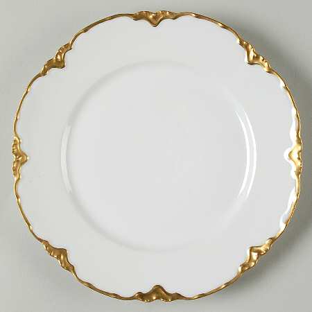 Ranson (Gold Trim) Luncheon Plate