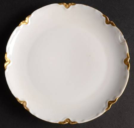Ranson (Gold Trim) Coupe Bread & Butter Plate by Haviland