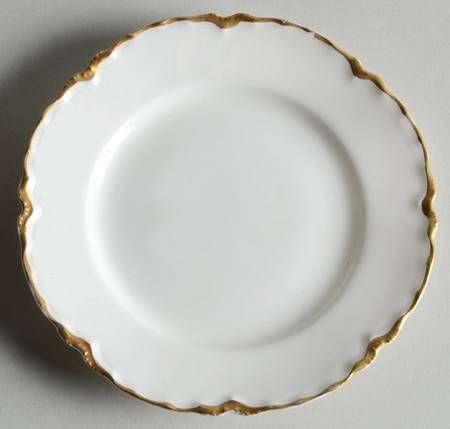 Ranson (Gold Trim) Small Bread & Butter Plate