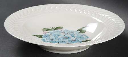 Regents Park Hydrangea Rim Soup Bowl