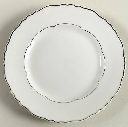 Rivoli (Platinum Trim) Bread & Butter Plate