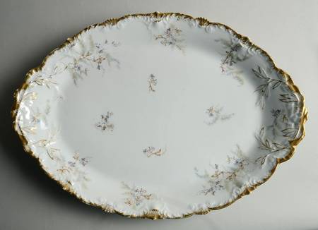 Schleiger 1026b 18" Oval Serving Platter