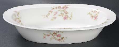Schleiger 1132 10" Oval Vegetable Bowl by Haviland