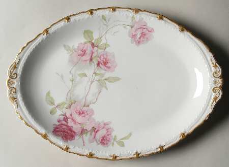 Schleiger 1151 14" Oval Serving Platter
