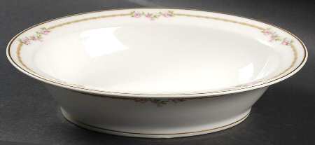 Schleiger 1264 9" Oval Vegetable Bowl by Haviland