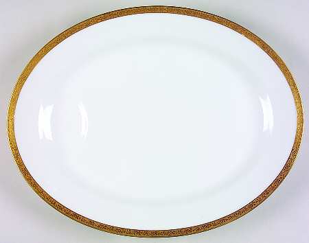 Schleiger 1266 15" Oval Serving Platter