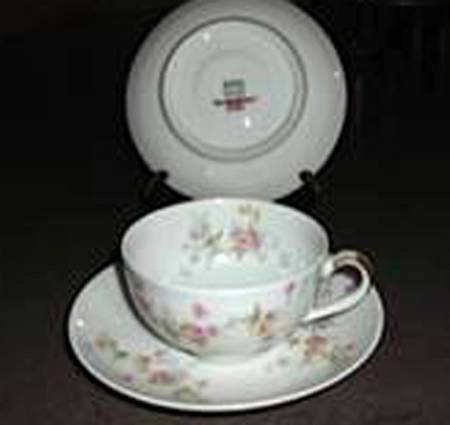 Schleiger 150h Flat Cup & Saucer Set