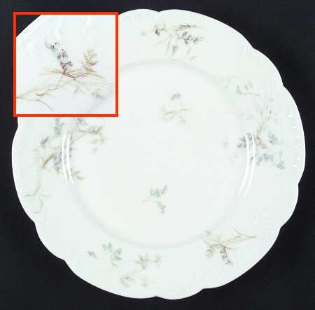 Schleiger 245 Luncheon Plate