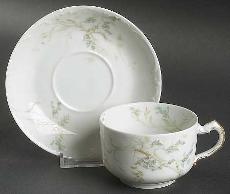 Schleiger 245 Flat Cup & Saucer Set