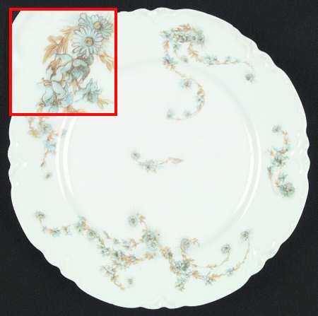 Schleiger 247b Luncheon Plate