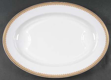 Schleiger 279 18" Oval Serving Platter by Haviland