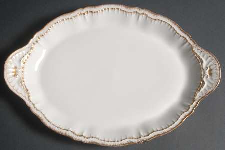 Schleiger 304 14" Oval Serving Platter by Haviland