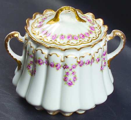 Schleiger 319 Sugar Bowl & Lid by Haviland