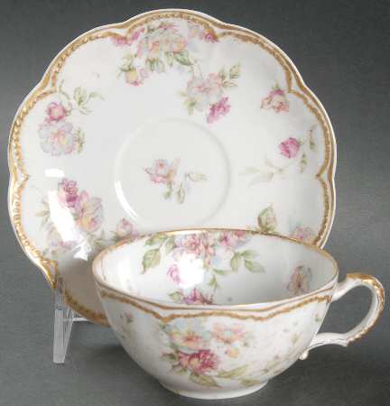 Schleiger 39E Flat Cup & Saucer Set