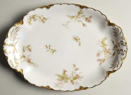 Schleiger 41C 11" Oval Serving Platter by Haviland