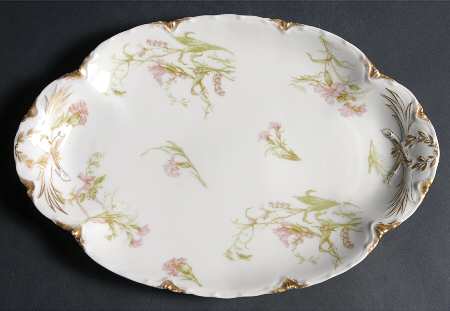 Schleiger 472e 13" Oval Serving Platter by Haviland