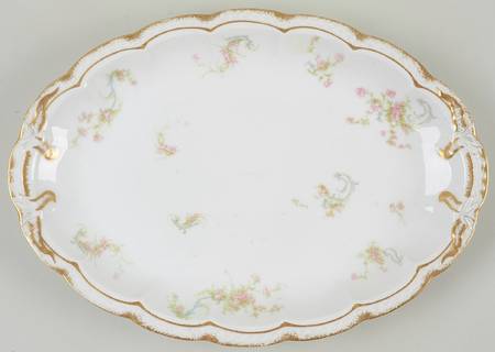 Schleiger 57G 14" Oval Serving Platter by Haviland
