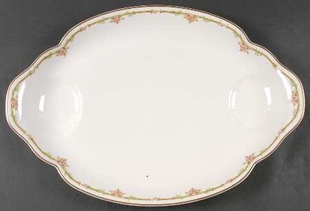 Schleiger 625A 18" Oval Serving Platter by Haviland