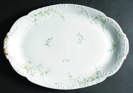 Schleiger 667c 17" Oval Serving Platter