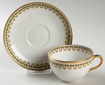 Flat Cup & Saucer Set