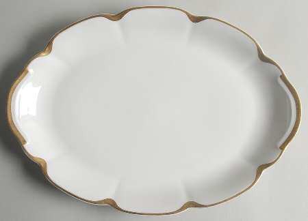 Schleiger 822a 14" Oval Serving Platter