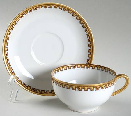 Flat Cup & Saucer Set