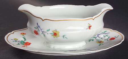 Shalimar Gravy Boat with Attached Underplate