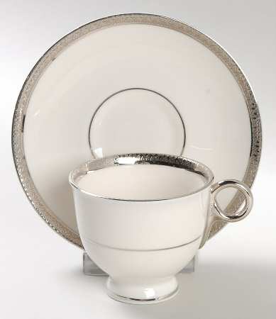 Shelton Footed Demitasse Cup & Saucer Set