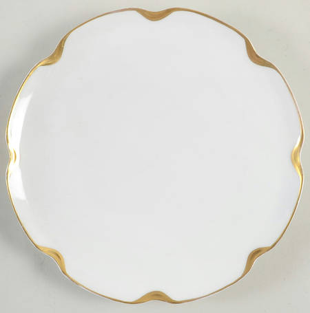 Silver Anniversary Coupe Dinner Plate
