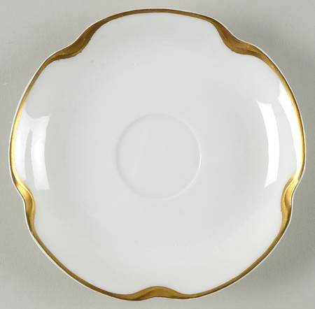 Silver Anniversary Saucer for Chocolate Cup