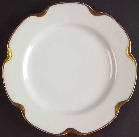 Silver Anniversary Salad Plate