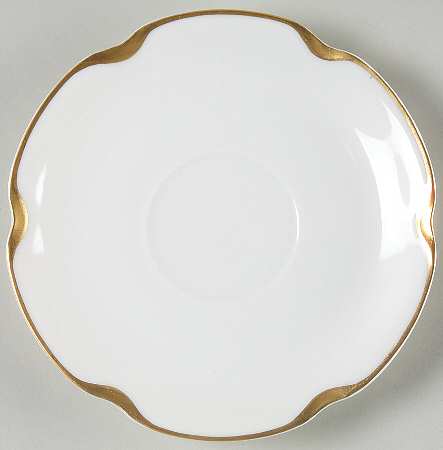 Silver Anniversary Saucer for Flat Cup