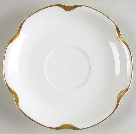 Silver Anniversary Saucer for Flat Cup